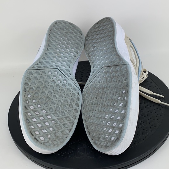 Vans UltraRange Pro Cream/Blue Skate Shoes Men's Size 6.5 Women's Size 8 - Picture 11 of 12